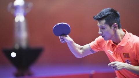 亚锦赛争议判罚+对手挑衅：张继科2-4张宇镇引冲突