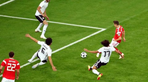 俄罗斯3-1埃及：东道主“高空轰炸”送埃及出局