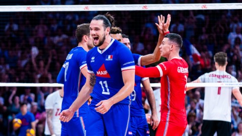 2018男排世锦赛B组：加拿大1-3法国