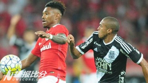 弗鲁米嫩塞主场1-1憾平巴西国际，新帅首秀开门黑，争四路上再遇阻