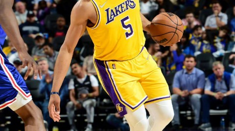 东詹领衔15人阵容！2026-27赛季湖人队球员名单全览，今夏迎续约大考