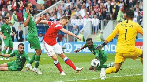 俄罗斯 vs 沙特 5-0大球复盘：东道主揭幕战狂胜