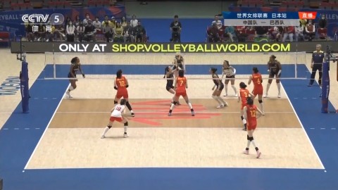 女排世界杯夺冠战：中国3-1力克日本重回世界之巅