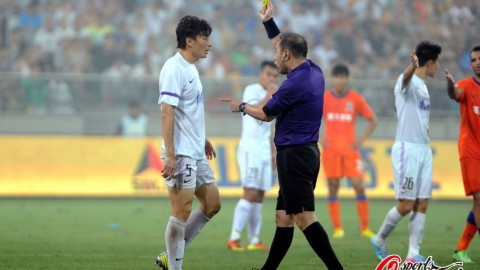 鲁能补时遭旧将反戈逼平 中超第3轮客场1-1憾平泰达