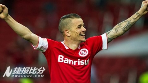 巴甲第11轮弗鲁米嫩塞主场1-1遭巴西国际绝平