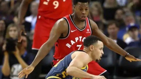 2018西决G1勇士客场拔头筹，火箭灯泡64分难救主